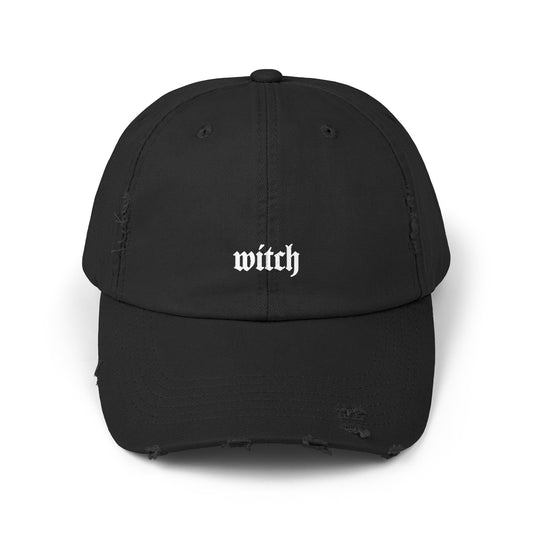 Witch Distressed Cap